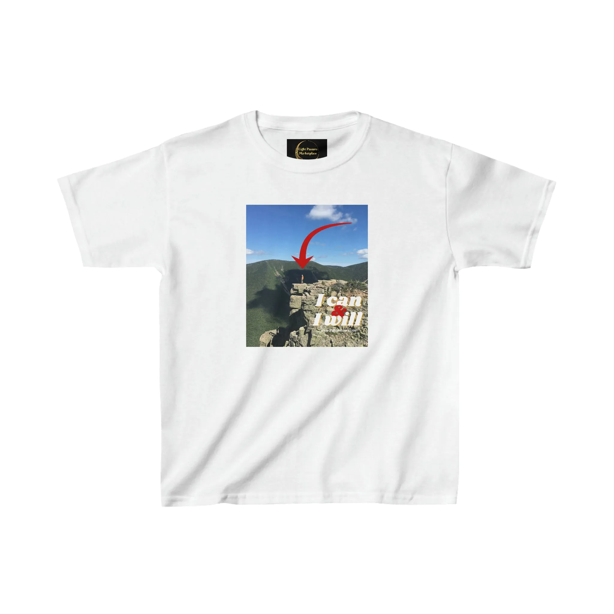 I can and I will Hiking Youth T-shirt