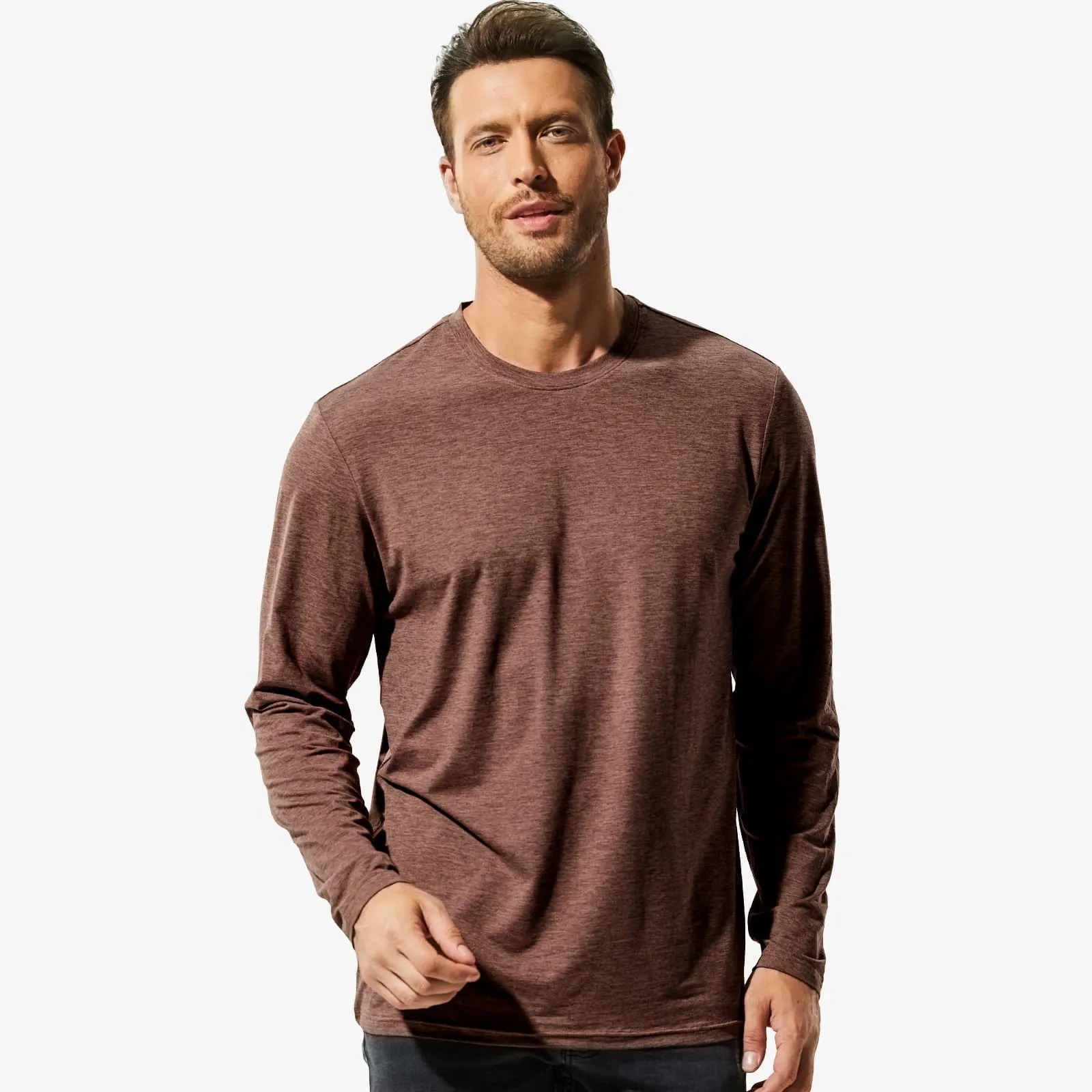 Men’s X-Sofort™ Buttery Soft Long Sleeve Athletic Crew Neck Tee