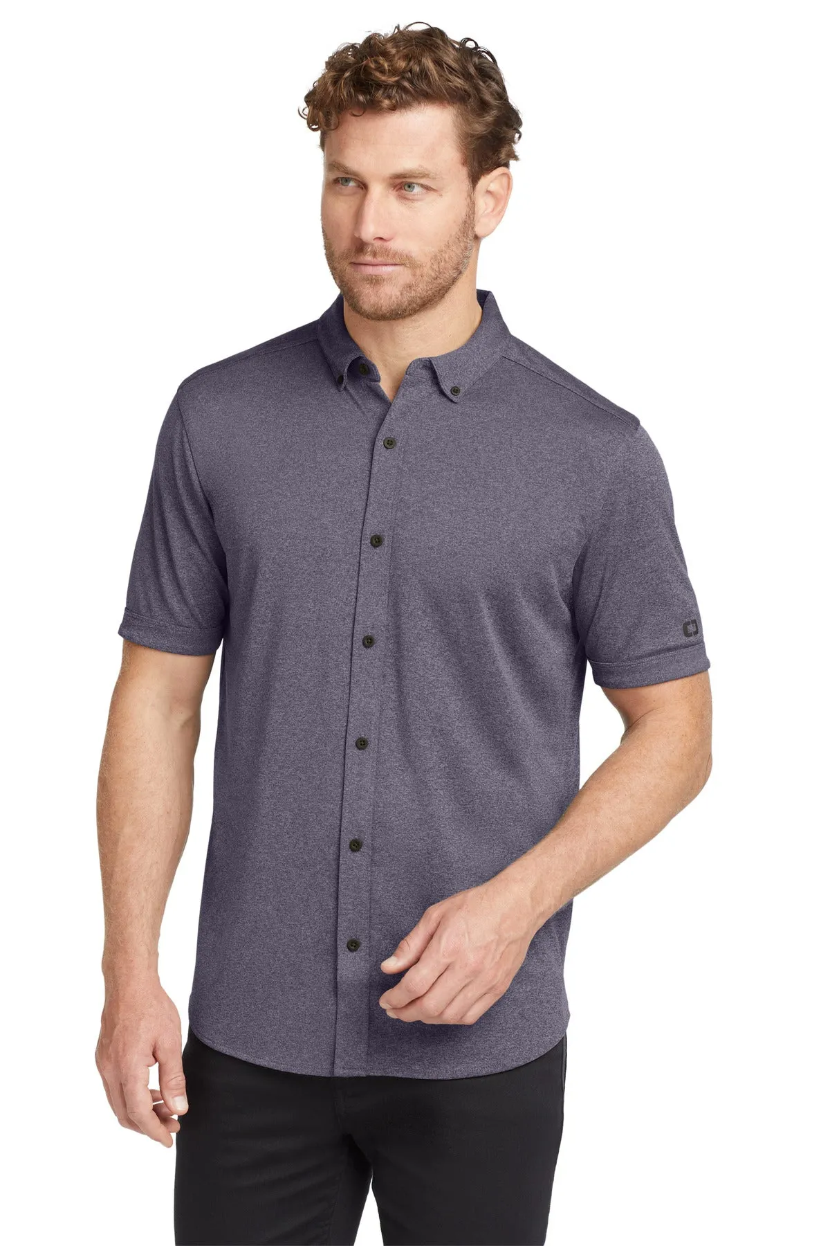 OGIO Gravitate Full-Button Polo OG141