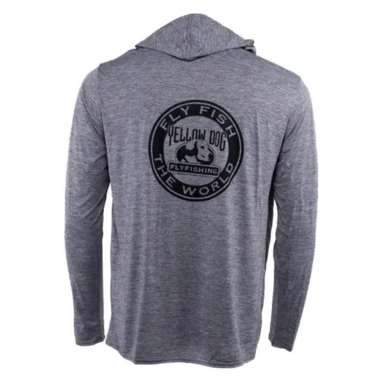 Patagonia Men's Capilene Cool Daily Hoody - YD Logo - Feather Grey